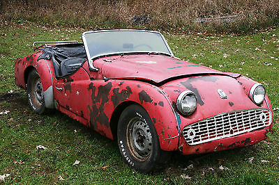 Triumph : Other 2 Door 1963 triumph sports type 20 tr 3 barn find