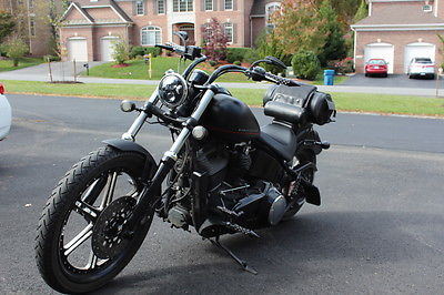 Harley-Davidson : Softail Harley Davidson Softail Blacked Out