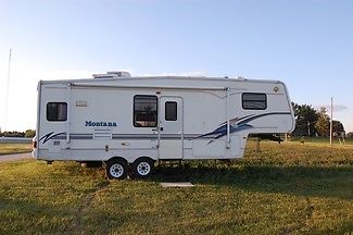 2000 Keystone Montana 2750RK 30ft Fifth Wheel, 12ft Slide Out w/Awning!