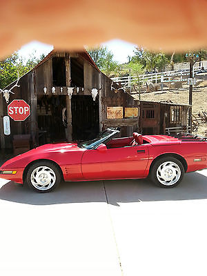 Chevrolet : Corvette Base Convertible 2-Door 1992 chevrolet corvette base convertible 2 door 5.7 l lt 1
