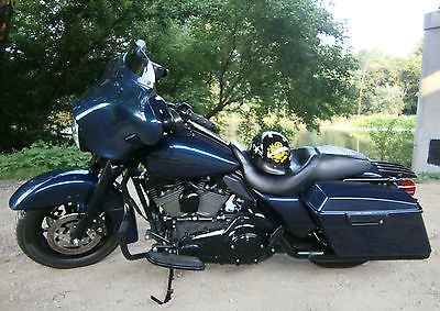 Harley-Davidson : Touring 2008 street glide flhx 27 k miles black powder coat