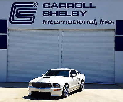 Ford : Mustang Shelby GT Coupe 2-Door 2007 ford shelby gt mustang white automatic shelby gt