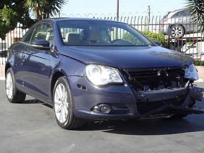 Volkswagen : Eos Komfort 2011 volkswagen eos komfort damaged wrecked save repairable project rebuilder