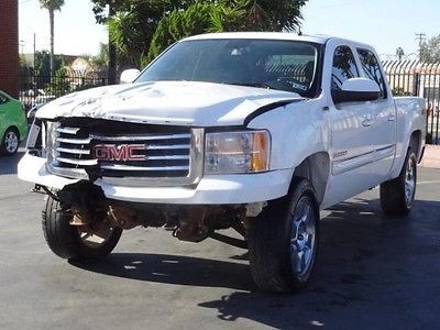 GMC : Sierra 1500 4WD Z71 SLE 2011 gmc sierra 1500 4 wd z 71 sle damaged repairable project salvage wrecked save
