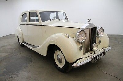 Rolls-Royce : Other RWD 1948 rolls royce silver wraith by parkward rhd old english white orig cali car