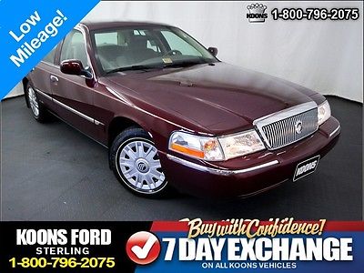Mercury : Grand Marquis GS 4dr Sedan Ultra Low Miles~One-Owner~Non-Smoker~Garage Kept~Dealer Maintained~Clean Carfax!