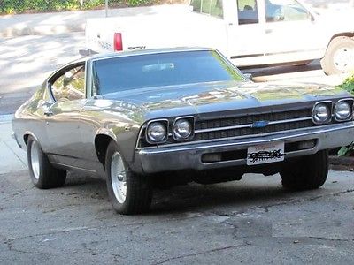 Chevrolet : Chevelle puter grey , metalic 1969 chevy chevelle has been always kept in the garage since 1984