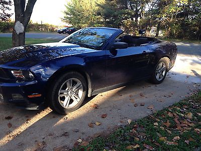 Ford : Mustang Base Convertible 2-Door 2010 ford mustang base convertible 2 door 4.0 l