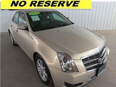 Cadillac : CTS CTS 2008 cadillac cts no reserve salvage fully repaired 59 k miles