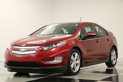 Chevrolet : Volt NAVIGATION HEATED LEATHER BLUETOOTH HYBRID NAV BOSE ELECTRIC 2013 2012 2014 2015 1 OWNER START RED CASHMERE TAN LIKE NEW