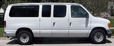 Ford : E-Series Van LX 2005 ford e 150 xl 8 passenger super duty van 5.4 l v 8 white privacy glass