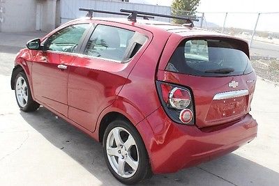 Chevrolet : Sonic LTZ 2013 chevrolet sonic ltz turbocharged project salvage wrecked project damaged