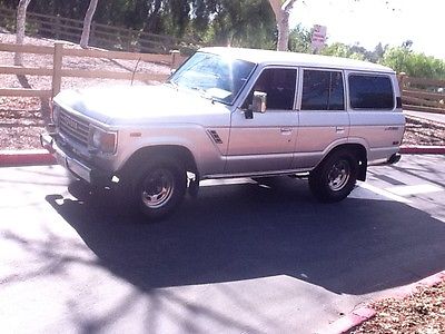 Toyota : FJ Cruiser FJ60 1985 fj 60 toyota land cruiser california truck