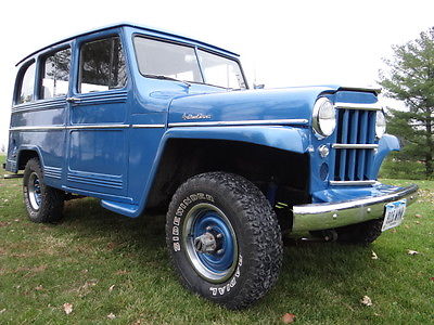Willys Overland Willy's Jeep Overland Wagon Truck Pickup 4X4 4WD Willys 60K miles L6-266 WJ
