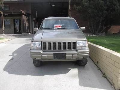 Jeep : Grand Cherokee Limited Sport Utility 4-Door 1996 jeep grand cherokee limited sport utility 4 door 5.2 l