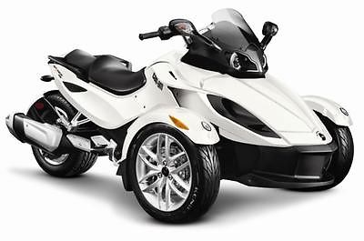 Can-Am : RS Brand New 2014 Can-Am Spyder RS SM5 WHITE-NO MILES-Manual-Great sport bike-SALE!