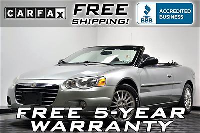 Chrysler : Sebring Touring Loaded 54k Miles Free Shipping or 5 Year Warranty Power Convertible Auto