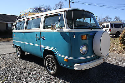 Volkswagen : Bus/Vanagon White 1978 vw bus