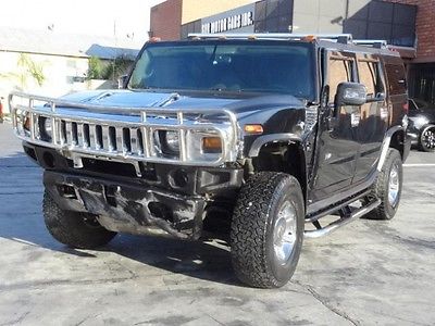 Hummer : H2 AWD 2006 hummer h 2 4 wd rebuilder wrecked project salvage damaged repairable save