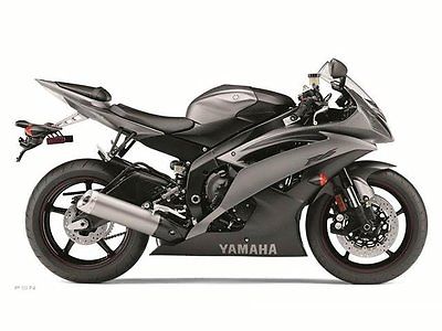 Yamaha : YZF-R New 2013 Yamaha YZF-R6 Sportbike ~ 600cc ~ Warranty ~ Matte Gray~ S/N 8558