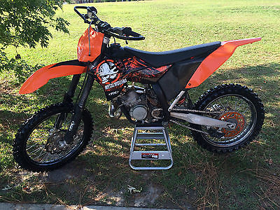 KTM : SX 2008 ktm 125 sx lots of extras low hours never raced 125 sx