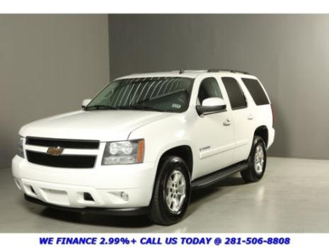 Chevrolet : Tahoe LT CLEAN CARFAX 1-OWNER TAHOE LT LEATHER ALLOYS WOOD RUNBOARDS PDC TOW PKG CD !