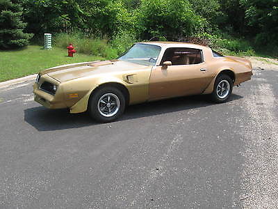 Pontiac : Trans Am standard Numbers-matching, W72 400, 4 speed with build sheet and PHS
