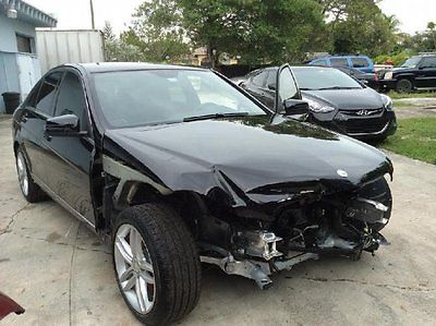 Mercedes-Benz : C-Class C250 2014 mercedes benz c class c 250 damaged project rebuilder salvage wrecked save
