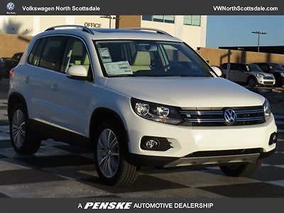 Volkswagen : Tiguan 2WD 4dr Automatic SEL 2 wd 4 dr automatic sel new suv other gasoline 2.0 l 4 cyl pure white