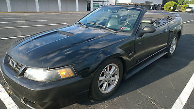 Ford : Mustang GT 2000 ford mustang gt tripple black convertible cobra leather fix repair parts