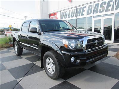 Toyota : Tacoma 4WD Double V6 Manual 4 wd double v 6 manual low miles 4 dr crew cab truck automatic gasoline 4.0 l v 6 cy