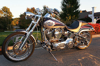 Harley-Davidson : Softail Harley-Davidson: 2006 Custom H-D Softail Deuce FXSTD 4,695 Miles