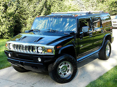 Hummer : H2 Base Sport Utility 4-Door 2004 hummer h 2 base sport utility 4 door 6.0 l roof leather financing