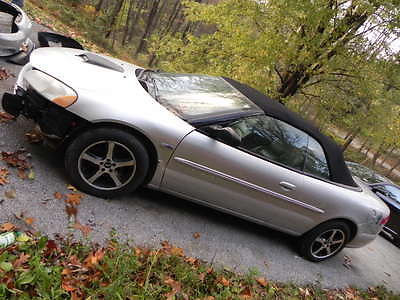 Chrysler : Sebring Lxi 2001 chrysler sebring lxi convertible 2 door 2.7 l for parts 4 extra custom rims