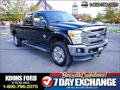 Ford : F-350 Crew Cab 4x4 Lariat Diesel Loaded~Navigation~Moonroof~Leather~Rear Cam~FX4~Chrome Pkg~20s