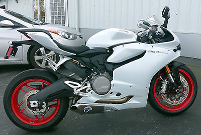 Ducati : Superbike 2014 ducati 899 panigale demo 1 103 miles termignoni titanium exhaust racing ecu