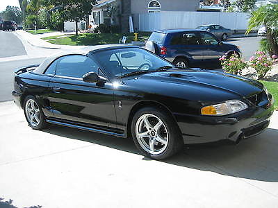 Ford : Mustang SVT 1998 svt cobra convertible