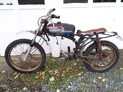 Harley-Davidson : Other 1976 aermacchi harley davidson sprint rolling chassis for parts