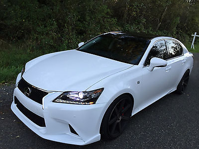 Lexus : GS gs350 one of a kind 2014 lexus gs 350 custom 20 inc staggered lowered fully loaded salvage