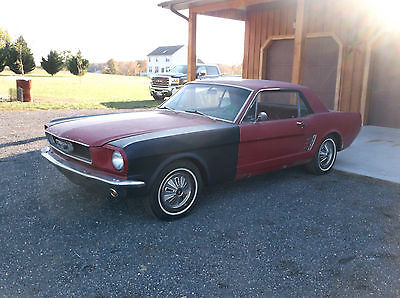 Ford : Mustang 2 DR COUPE 1966 ford mustang coupe 289 automatic original motor classic pony buy it now