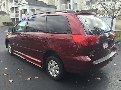 Toyota : Sienna LE Mini Passenger Van 5-Door 2007 toyota sienna wheelchair rampvan