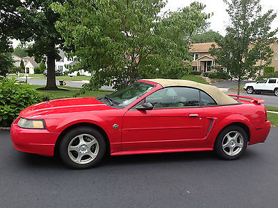 Ford : Mustang 40th Anniversary edition RED FORD MUSTANG CONVERTIBLE 40TH ANNIVERSARY EDITION-SUPERB FUN
