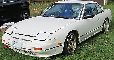 Nissan : 240SX Base Coupe 2-Door 1990 nissan 240 sx coupe sr 20 det swapped caged drift car