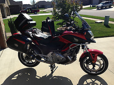 Honda : Other 2013 honda nc 700 x sport touring bike with several after market accessories