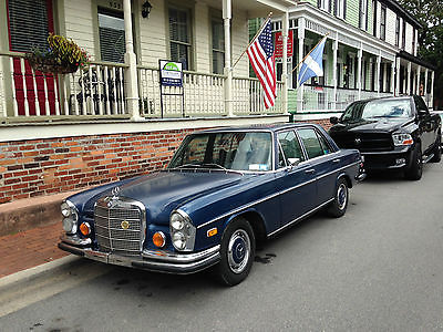 Mercedes-Benz : 200-Series 280SE 1968 mercedes benz 280 se four door sedan navy blue