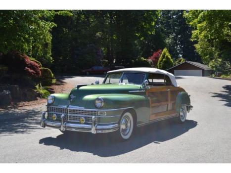 Chrysler : Town & Country 1948 chrysler town country convertible totally original superb