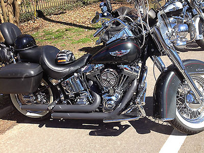 Harley-Davidson : Softail Black Pearl 2005 Harley Davidson Deluxe