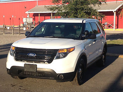 Ford : Explorer POLICE INTERCEPTOR 2013 explorer police interceptor awd 3.7 l hi perf engine only 5094 actual miles