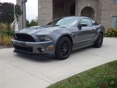 Ford : Mustang 2dr Coupe Shelby GT500 2014 ford mustange shelby gt 500 1 k miles svt track nav shaker heated warranty