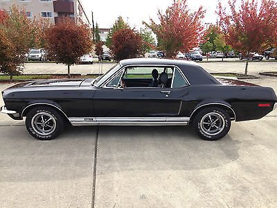 Ford : Mustang base 1968 ford mustange coupe ford v 8